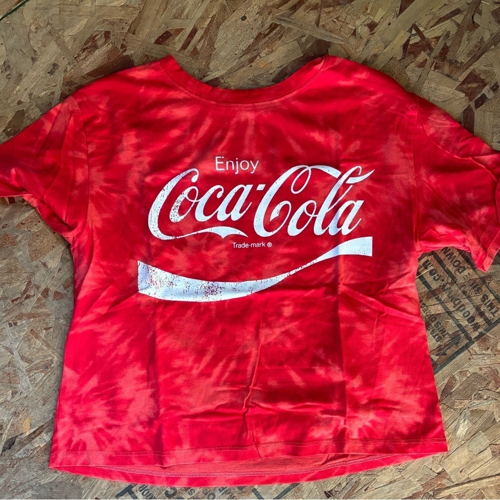 Coca Cola Vintage Tie Dye red T-shirt